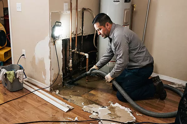 Burst Pipe Clean Up Alvin