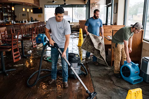 Commercial Water Damage Cleanup Alvin, TX