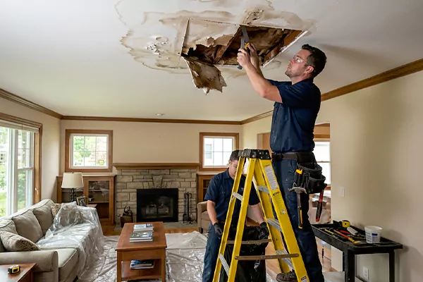 Water Damage Ceiling Repair Alvin