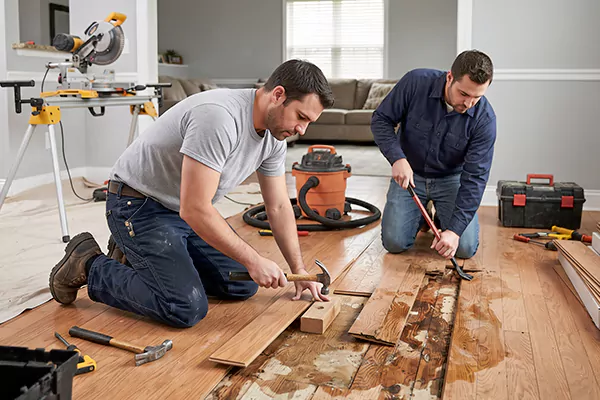 Water Damage Floor Repair Alvin