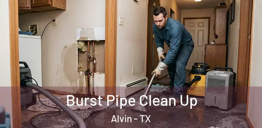  Burst Pipe Clean Up Alvin - TX