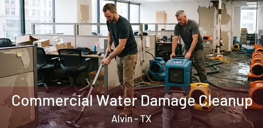  Commercial Water Damage Cleanup Alvin - TX