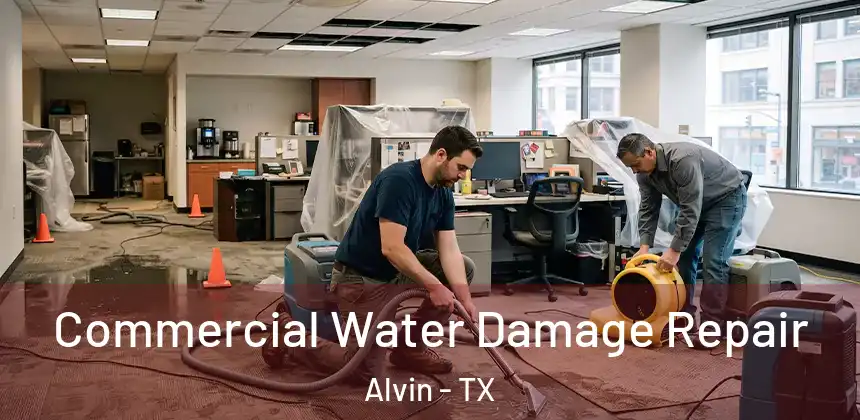  Commercial Water Damage Repair Alvin - TX