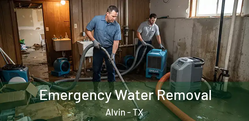 Emergency Water Removal Alvin - TX