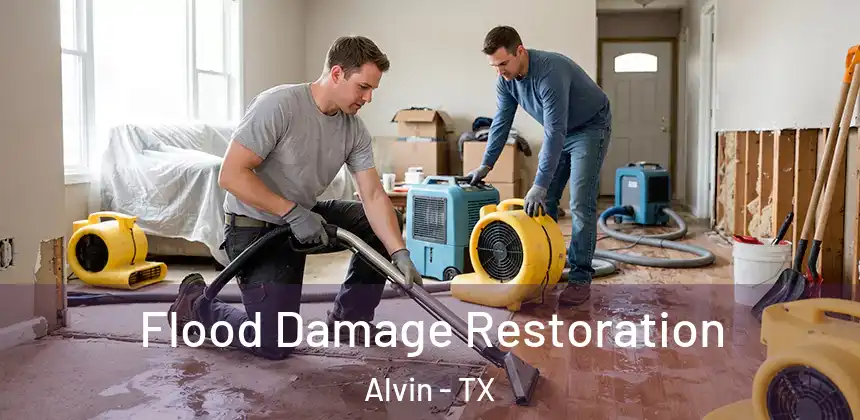  Flood Damage Restoration Alvin - TX