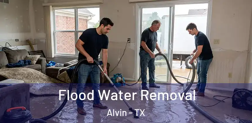  Flood Water Removal Alvin - TX