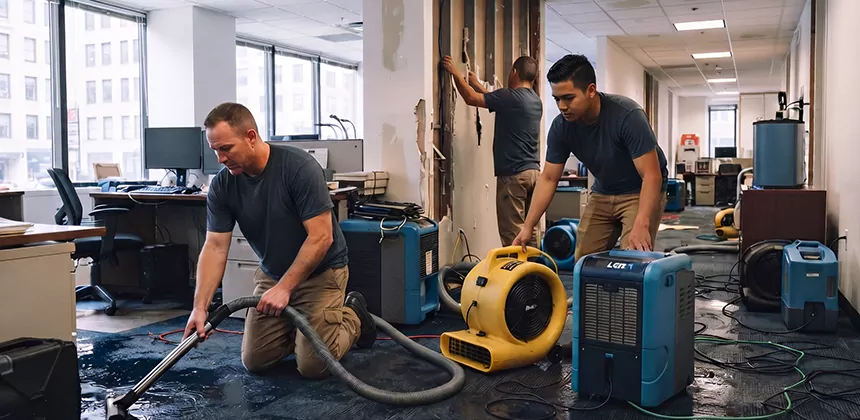 Emergency Commercial Water Damage Repair in Alvin