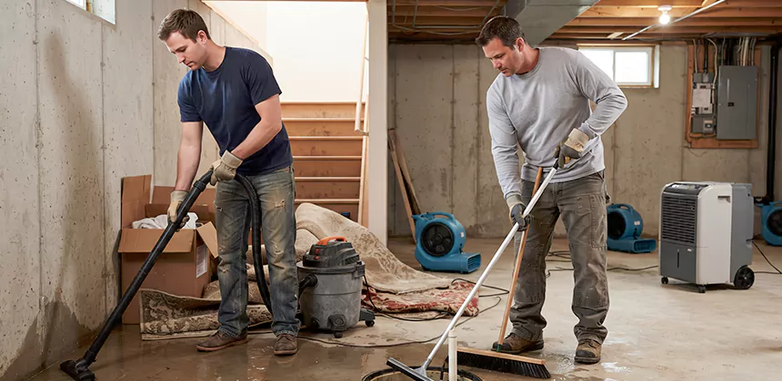 Basement Flood Water Removal in Alvin