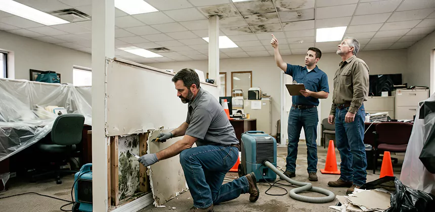 Commercial Mold Damage in Alvin