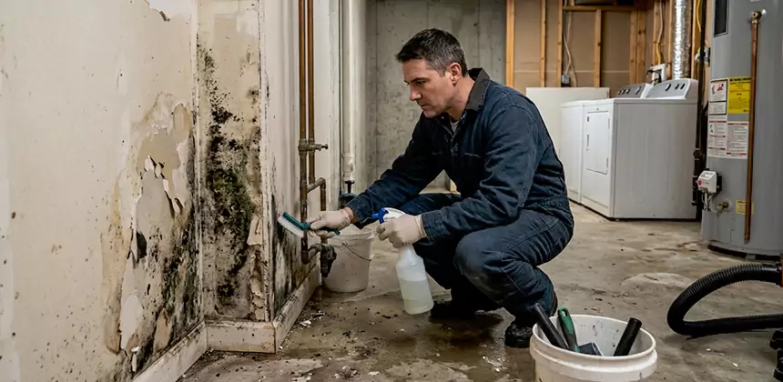 Mold Removal After a Water Leak in Alvin