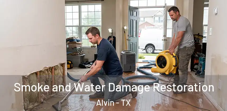  Smoke and Water Damage Restoration Alvin - TX