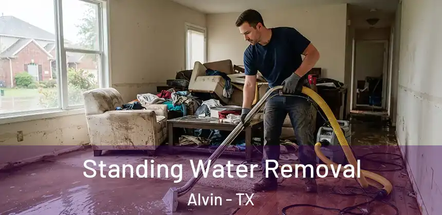  Standing Water Removal Alvin - TX